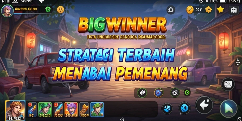 Tangkapan layar dari gameplay BIGWINNER yang penuh strategi.