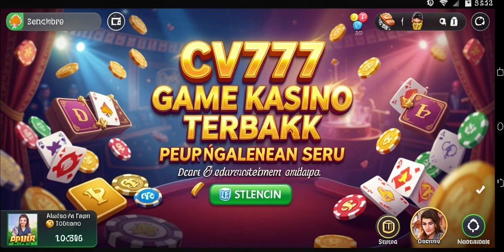 Tampilan gameplay menarik di CV777 dengan pengalaman Kasino yang seru.