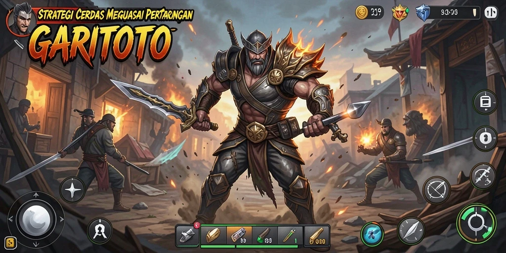 Tampilan gameplay GARITOTO yang menegangkan dan strategis.