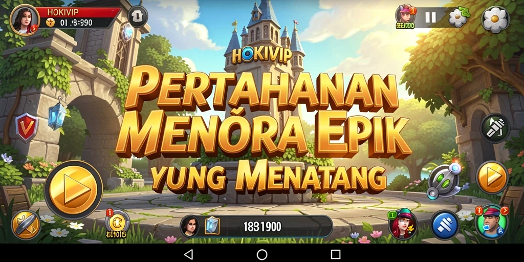 Tampilan gameplay HOKIVIP yang menegangkan dan strategis.