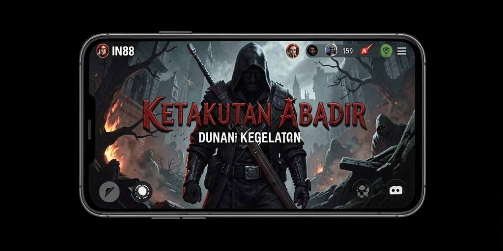 Tampilan gameplay IN88 yang menegangkan dengan makhluk-makhluk Horror.
