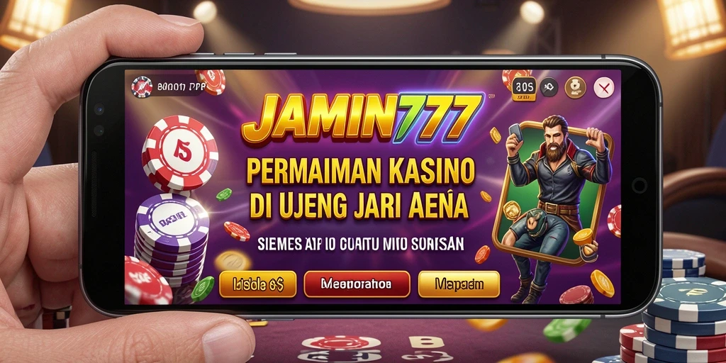 Tampilan screenshot JAMIN777 yang menunjukkan gameplay Kasino yang mendebarkan.