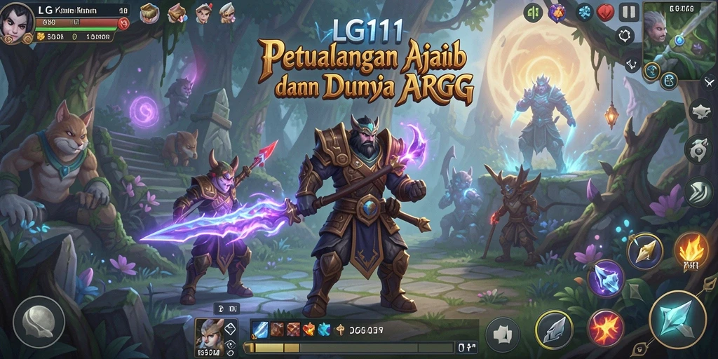 Gameplay menarik di dunia fantasi LG111.