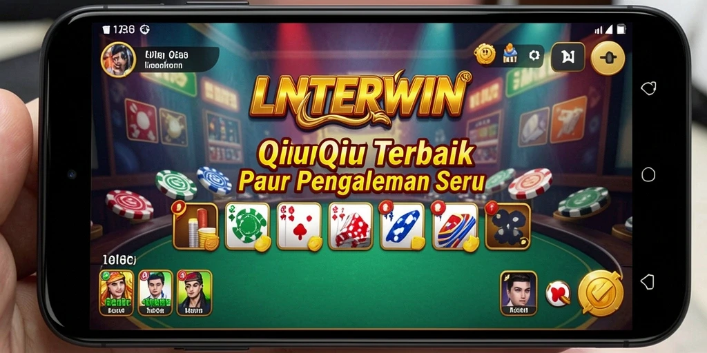 Tampilan gameplay QiuQiu yang seru dan menantang.
