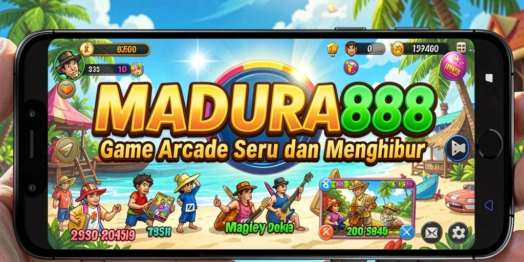 Tampilan gameplay seru MADURA88 dengan tantangan menarik.