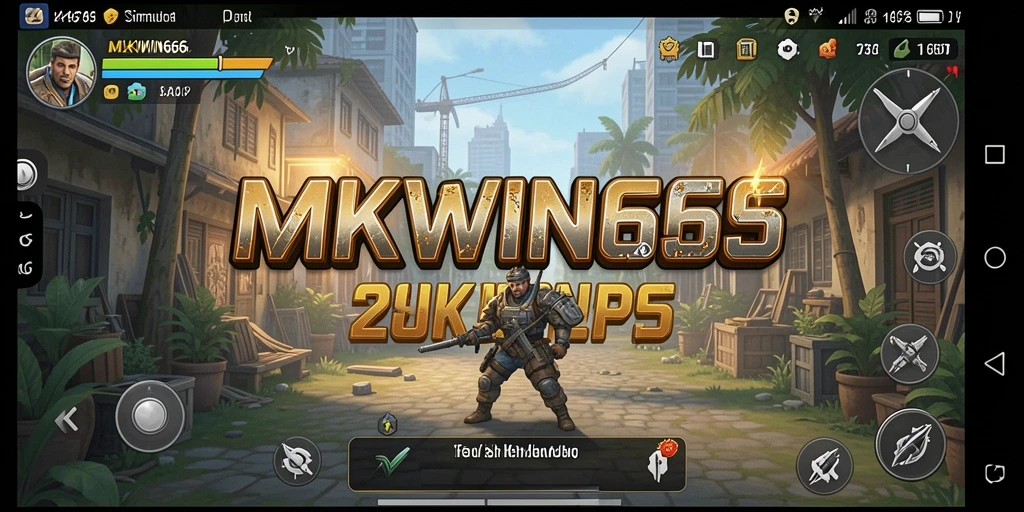 Tampilan gameplay menarik dari MKWIN666 dengan grafis yang memukau.