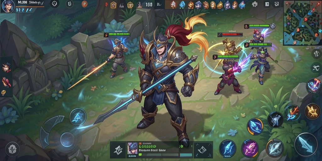 Tampilan gameplay yang menarik dalam <strong>MLBB8</strong> dengan elemen simulasi yang mendalam.