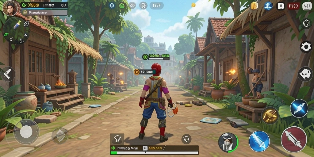 Tampilan gameplay PP7 yang menarik dan interaktif dalam simulasi kehidupan.