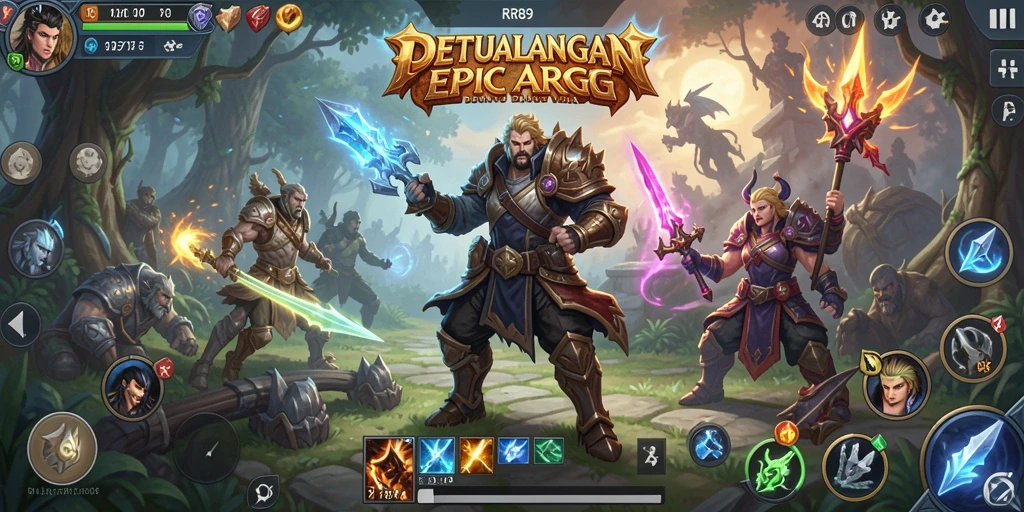 Tampilan gameplay menarik dari RR89 dengan aksi seru dan grafis memukau.