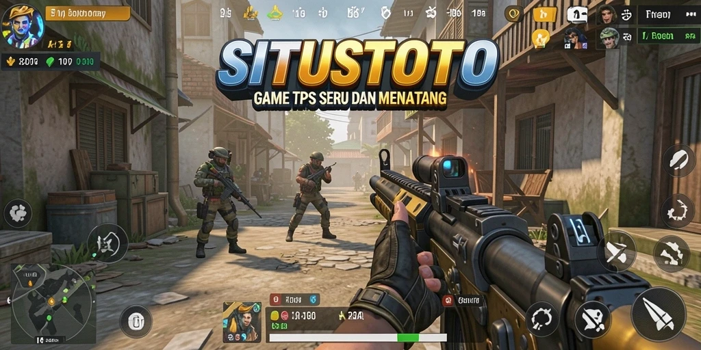 Tampilan gameplay menegangkan dalam SITUSTOTO dengan aksi seru.