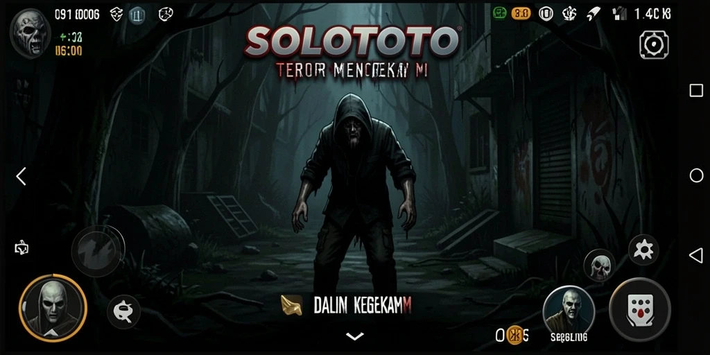 Gameplay SOLOTOTO yang menakutkan dan mencekam.