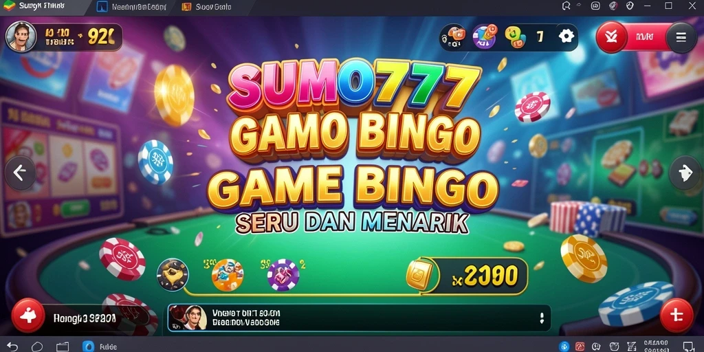 Tampilan screenshot gameplay SUMO777 dengan pengalaman Bingo yang menarik.